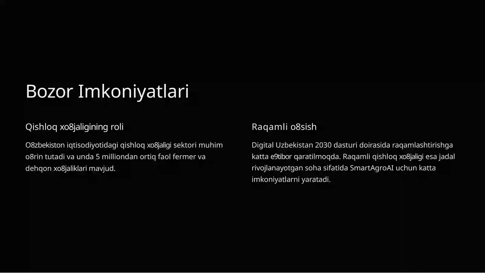 SmartAgroAI: Sun'iy Intellekt Asosida Aqlli Qishloq Xo'jaligi Platformasi 3