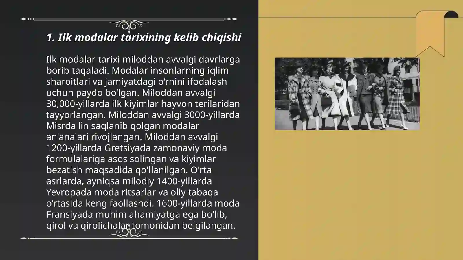 Moda tarixi 3