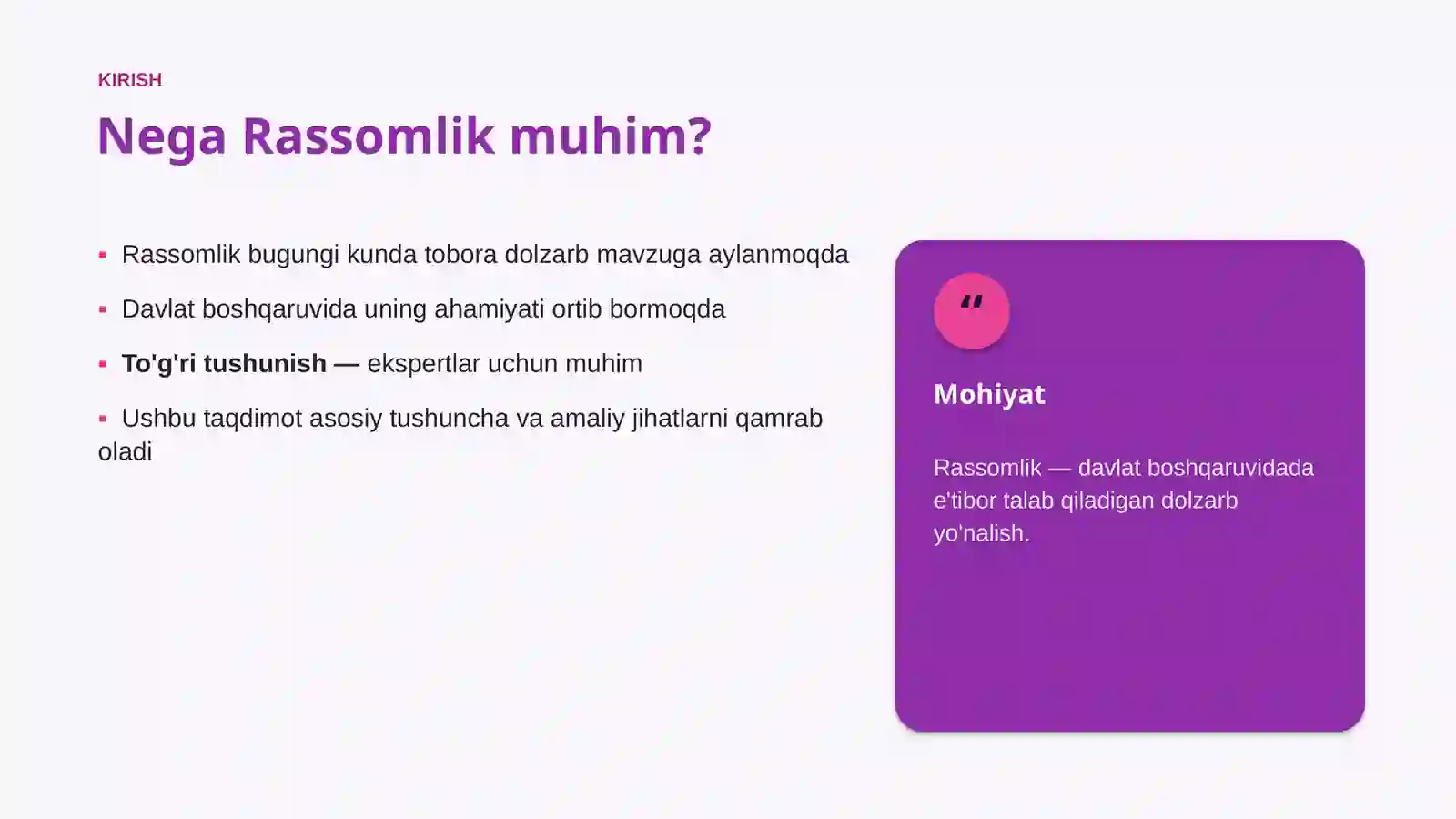 Rassomlik 3
