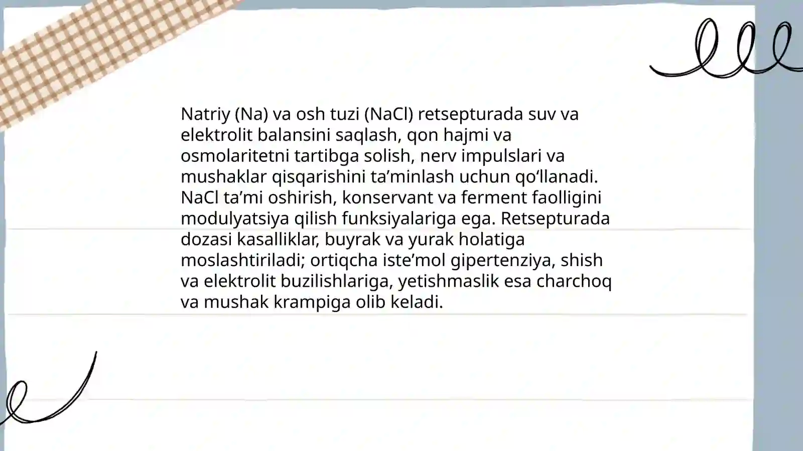 Retsepturada kimyoviy elementlar 3