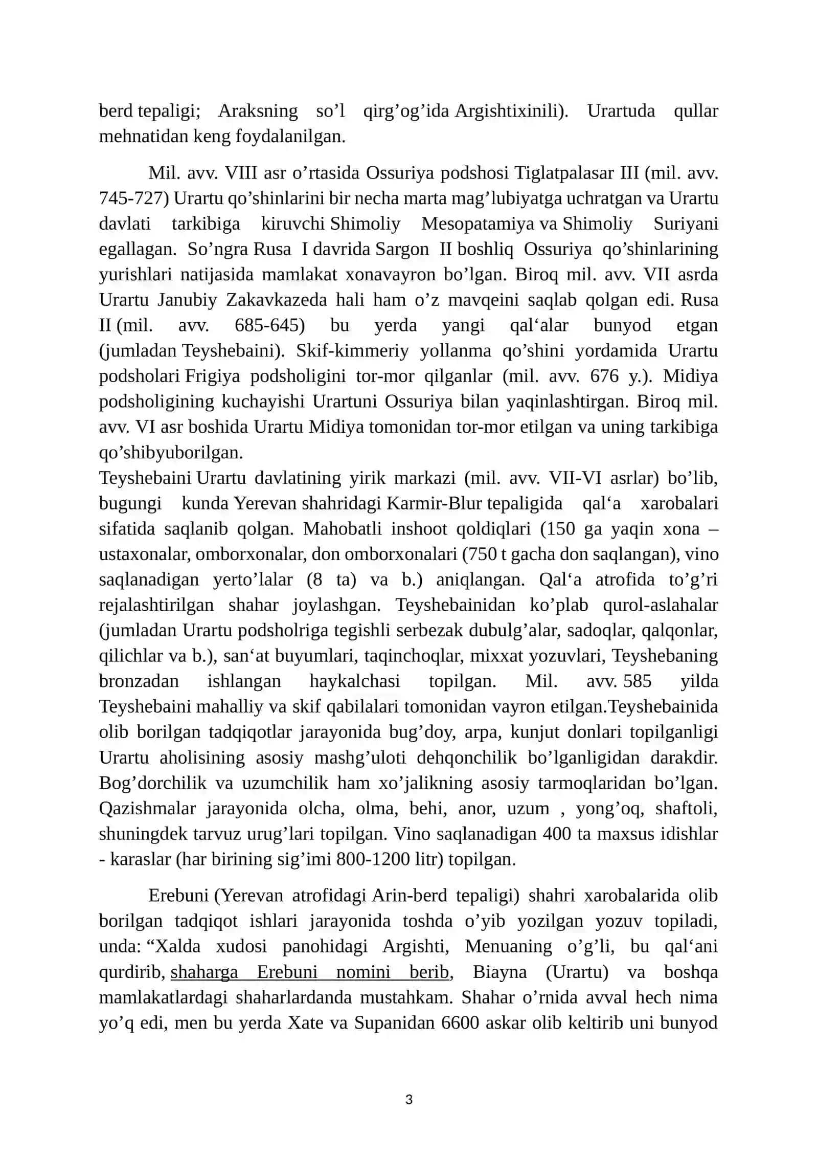 Urartu podshohligi 3
