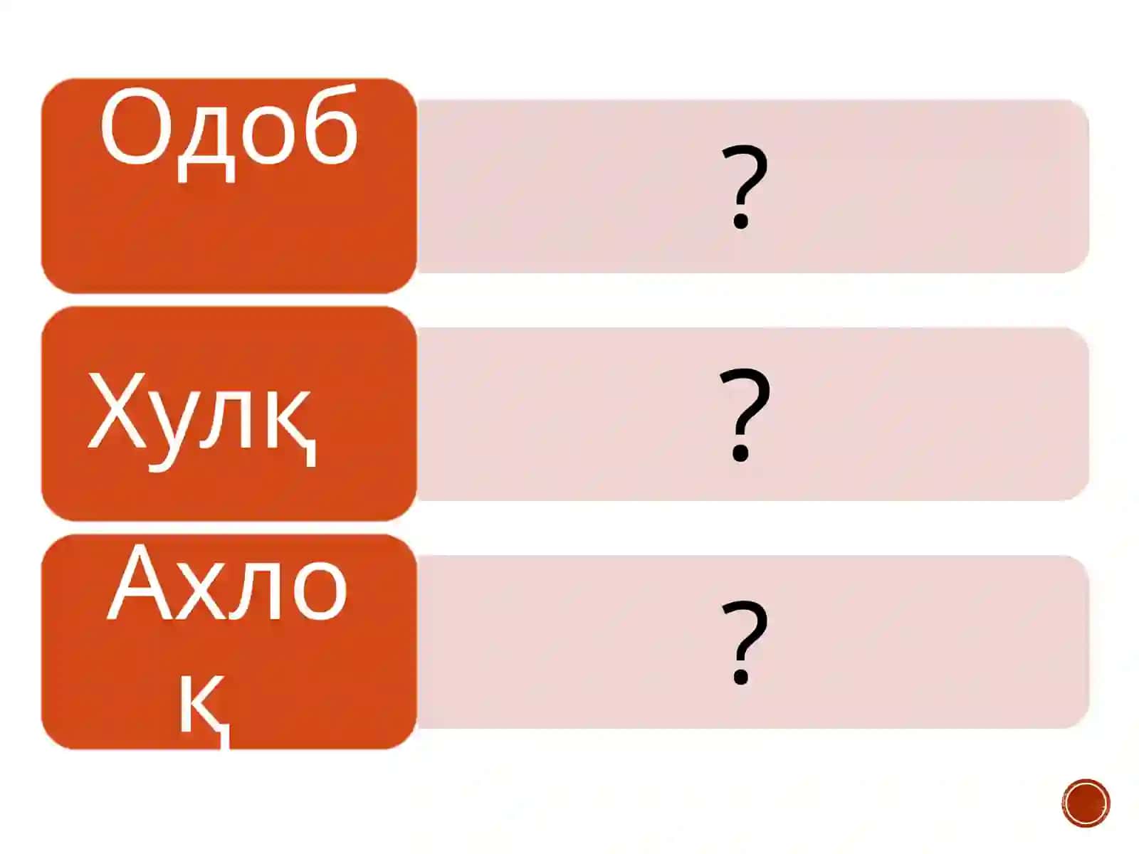 Этика фанининг предмети ва жамият ҳаётидаги аҳамияти 3