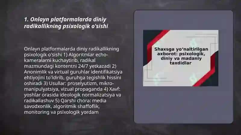 Media makonda psixologik diniy va madaniy tahdidlar 3