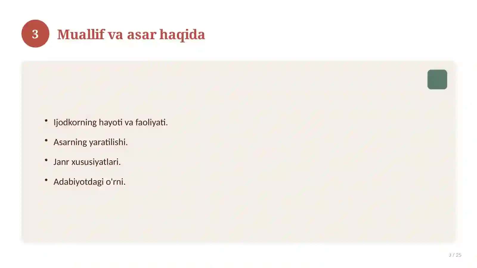 Qaror qabul qilish va vaziyatli modellashtirish 3