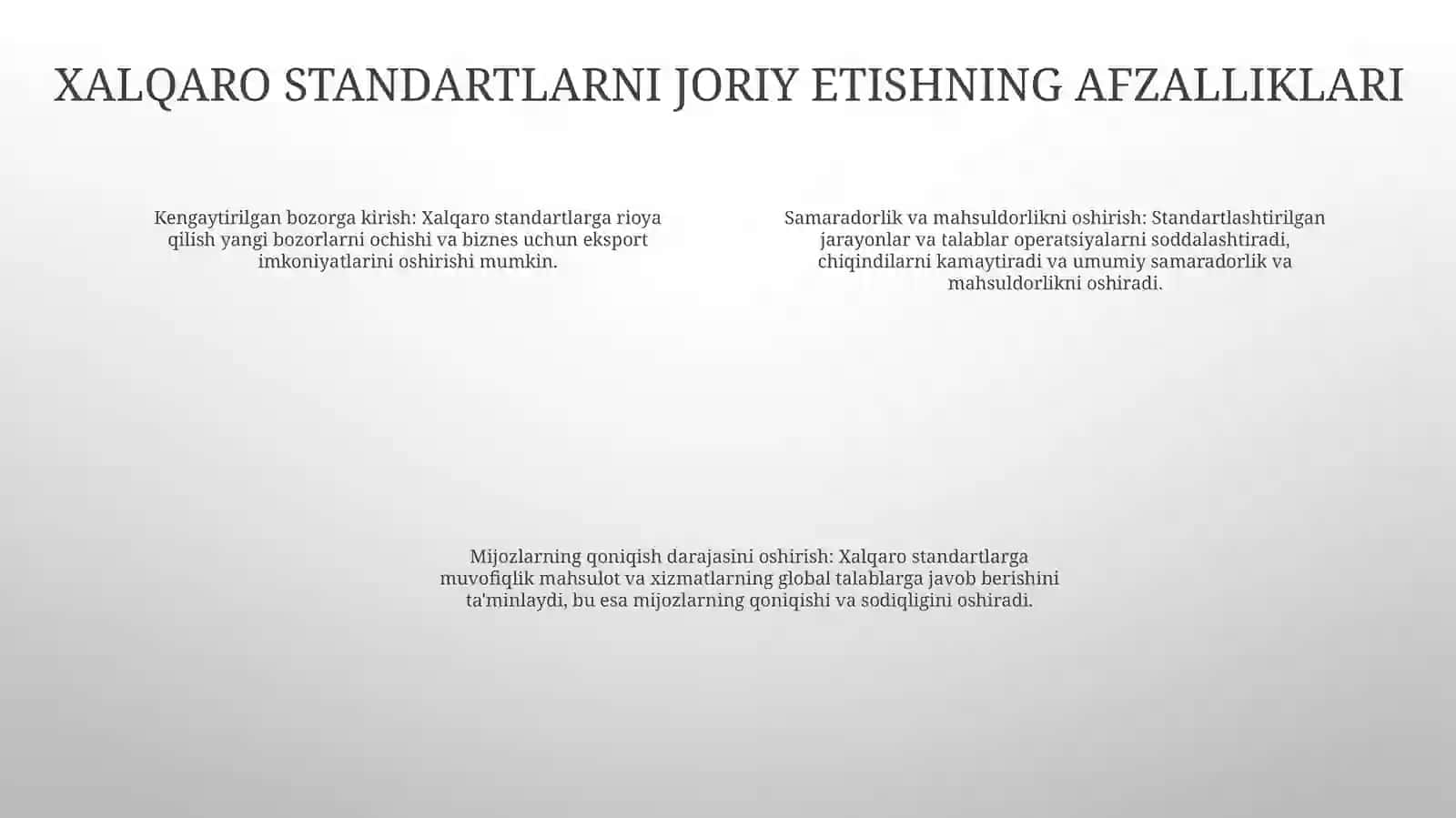 Халқаро Standartlarni Qo‘llash va JoriyEtish 3