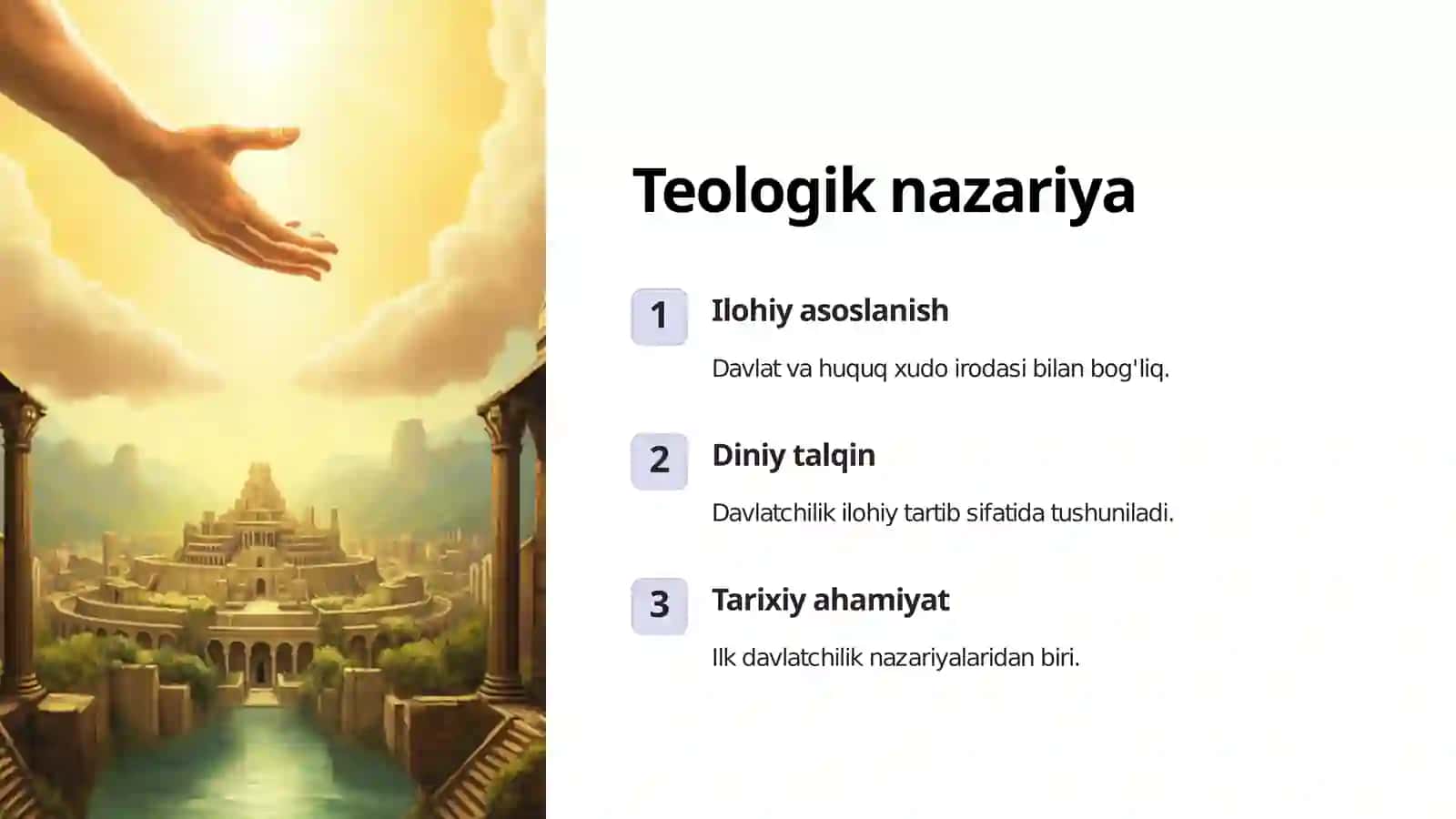Huquqning vujudga kelishi 3