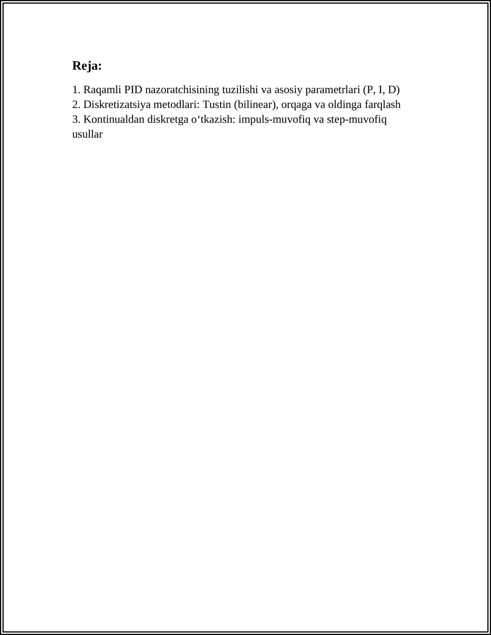 RAQAMLI PID – ROSTLAGICHLAR 3