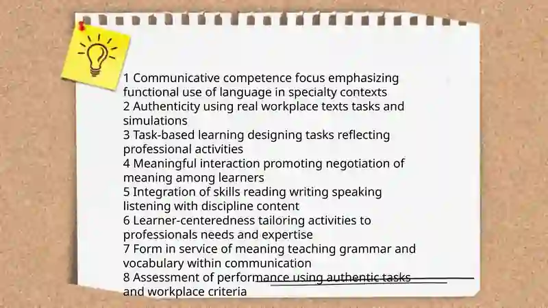 Communicative Language Teaching in Specialty Subjects 3