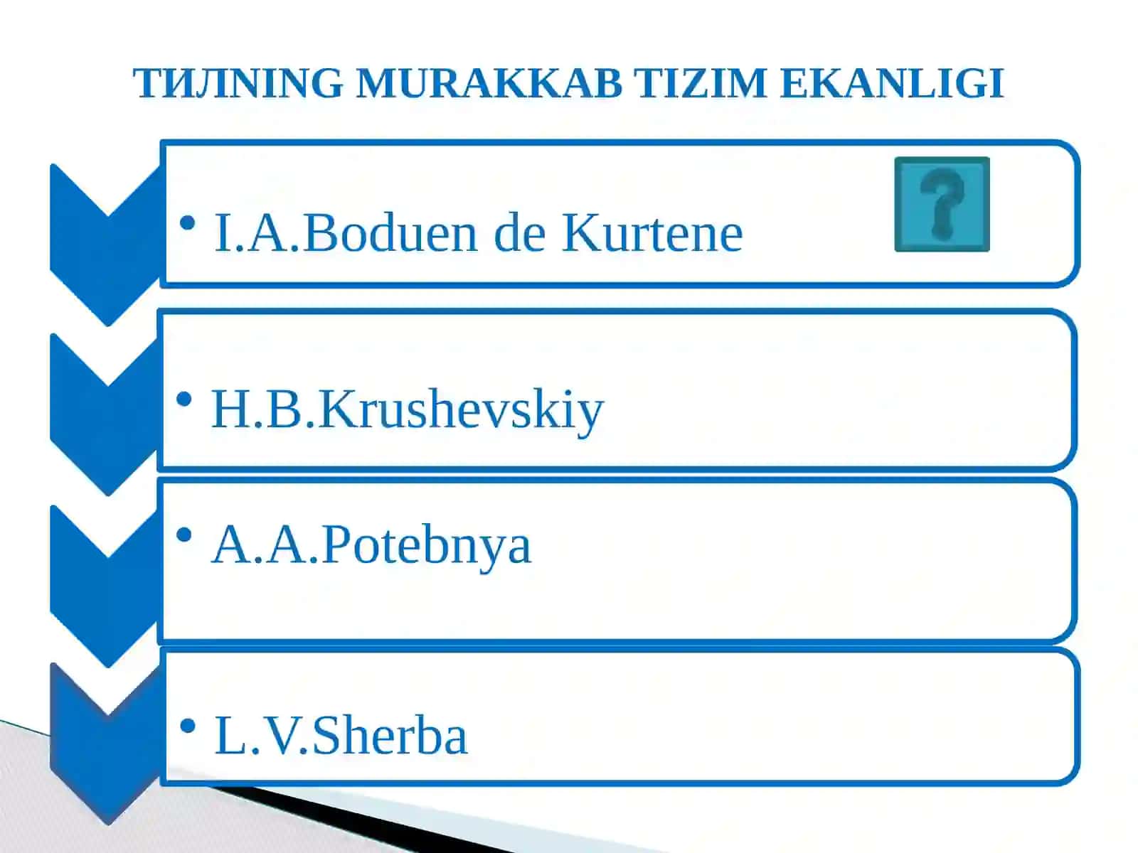 ТIL – RAMZLAR TIZIMI.  ТIL BIRLIKLARI VA  NUTQ BIRLIKLARI 3