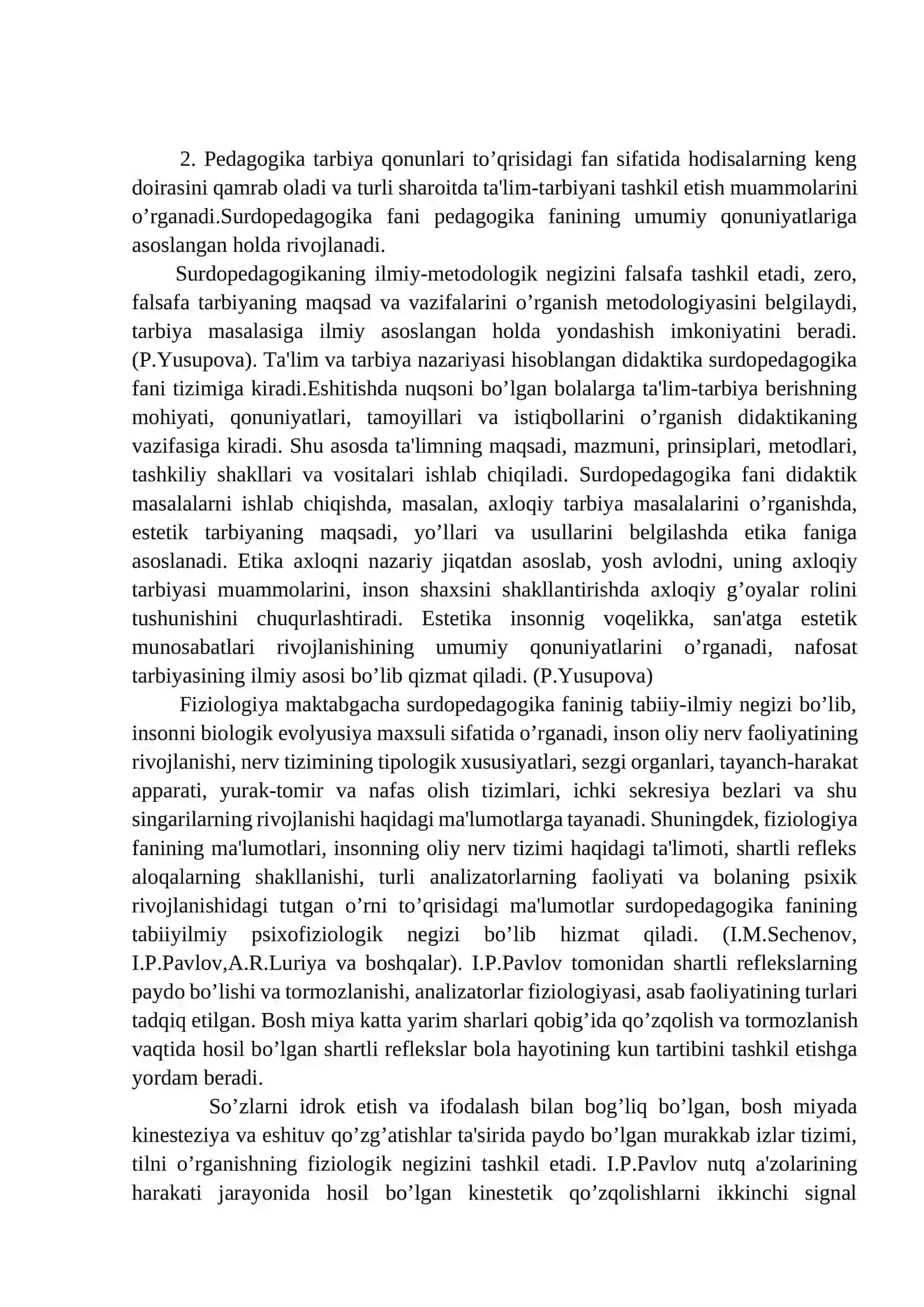 KAR BOLALAR MAKTABIDA TA`LIM TAMOYILLARINI AMALGA OSHIRILISHI. KAR BOLALAR MAKTABIDA O`QITISH METODLARI. referat 3