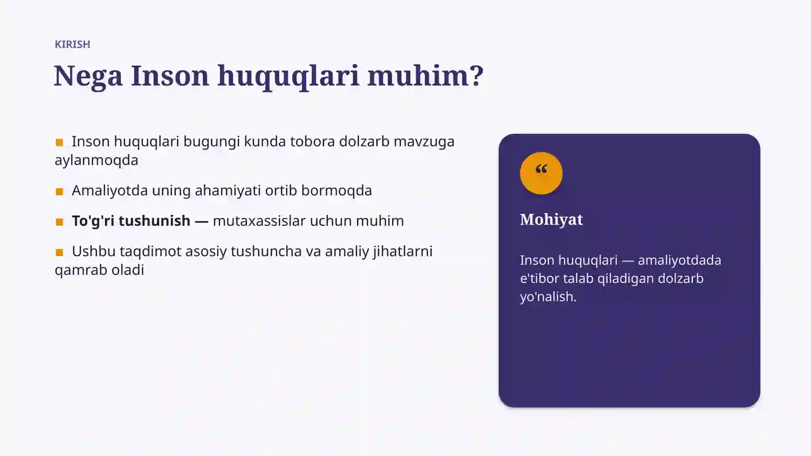 Inson huquqlari 3