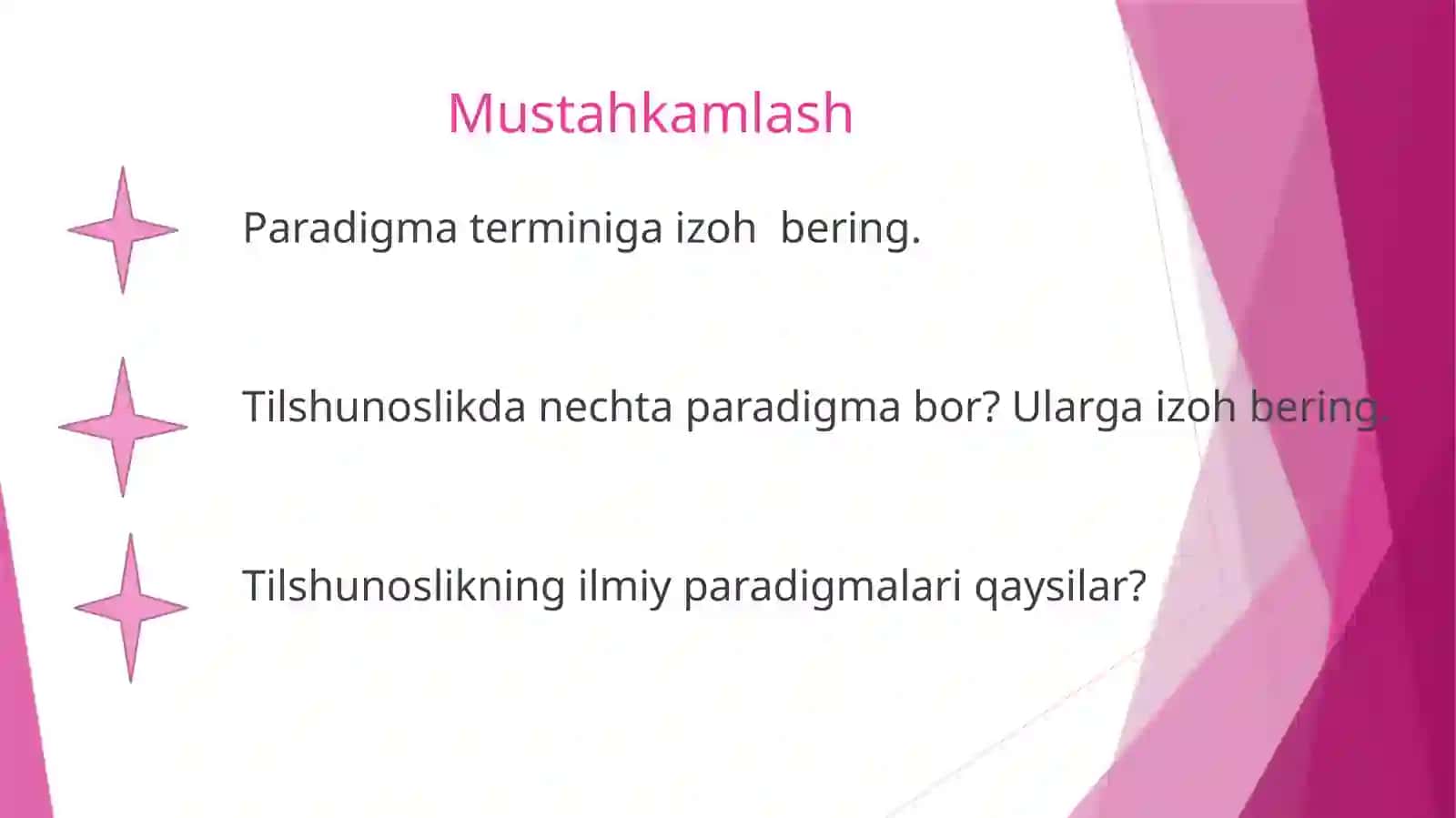 Pragmalingvistika tilshunoslikning mustaqil sohasi sifatida 3