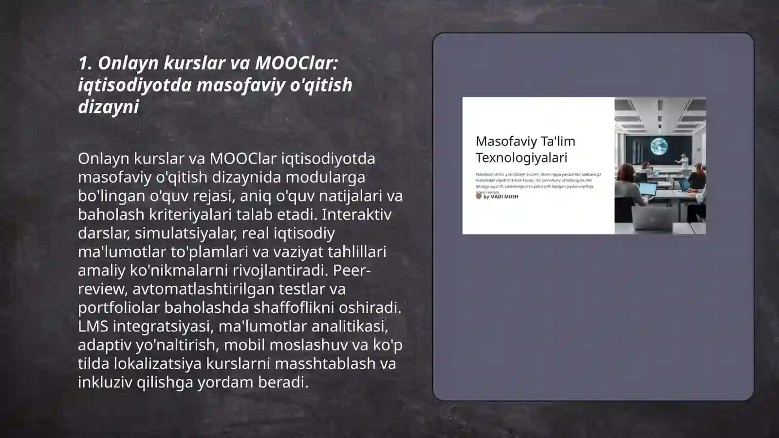 Iqtisodiyotda masofaviy òqitish tehnologyalari 3