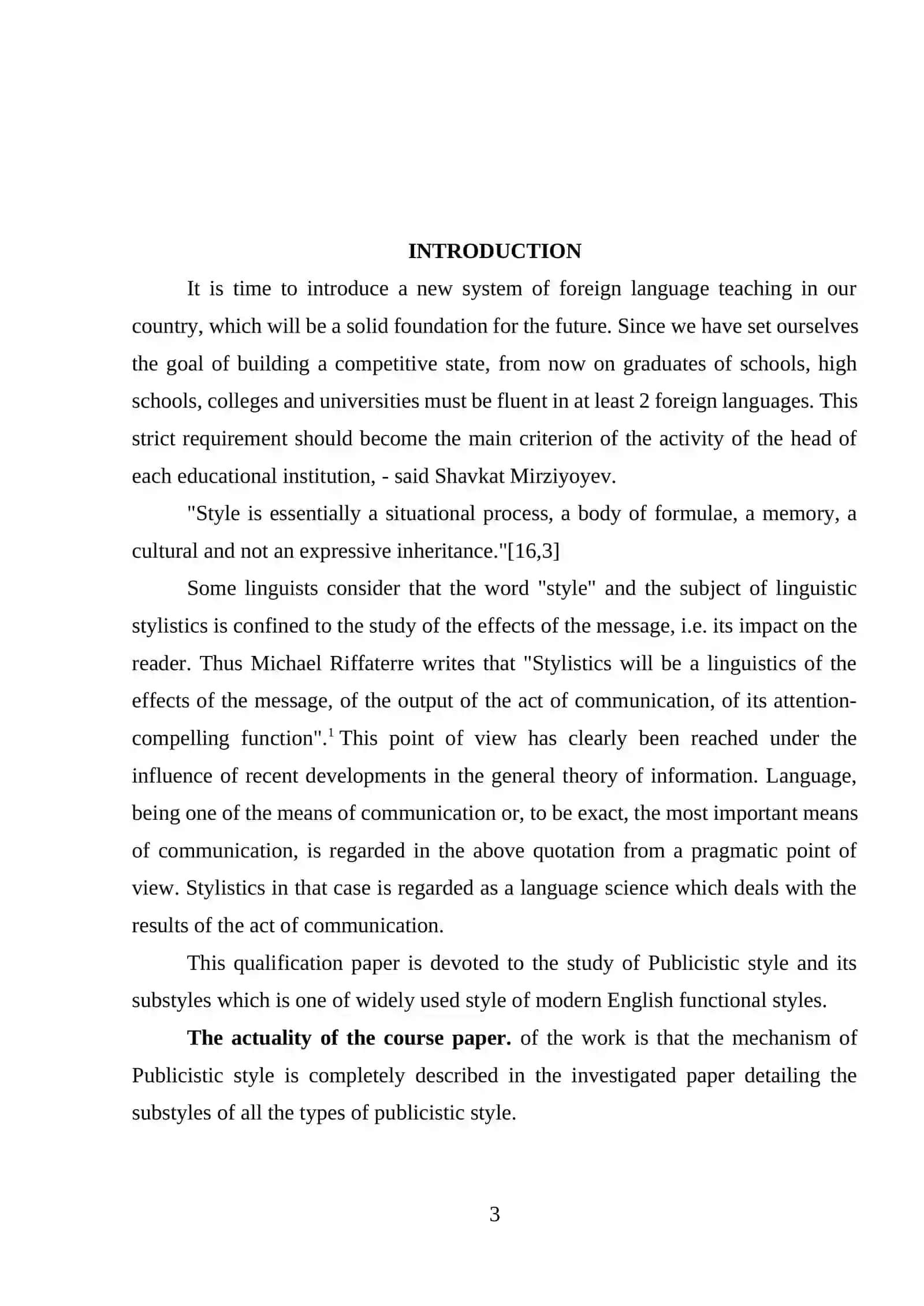 Course Work on "The Impact of Technology on Language Teaching and Learning" 3