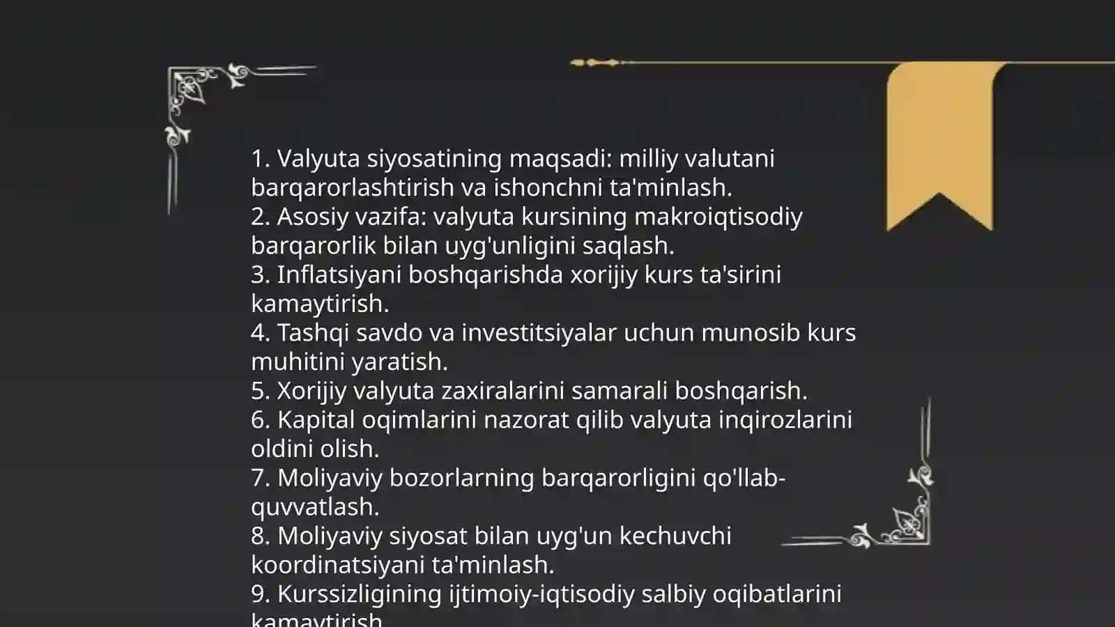 Valyuta siyosati va uning inqirozlari 3
