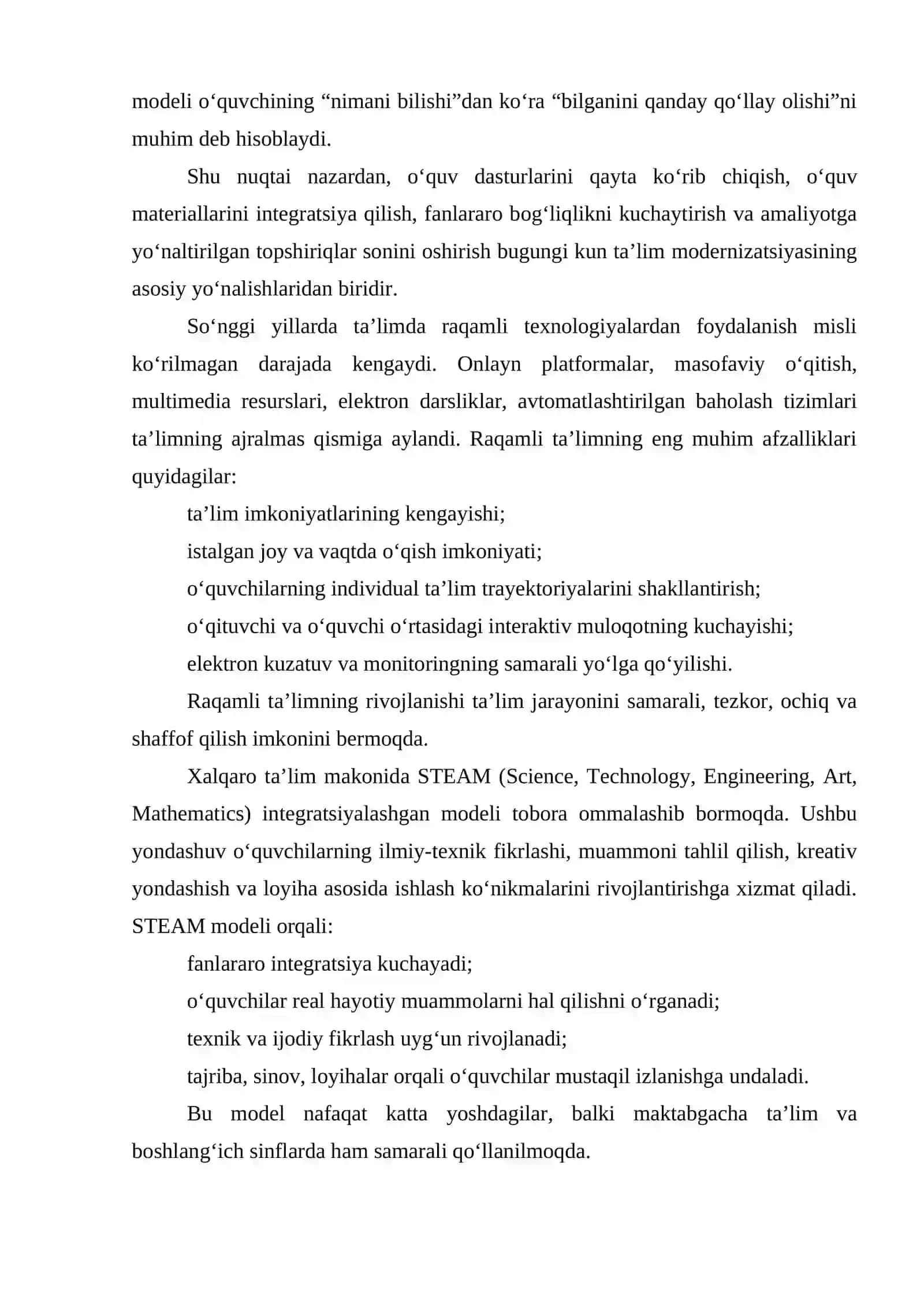 Ta’lim taraqqiyoti tendensiyalari 3