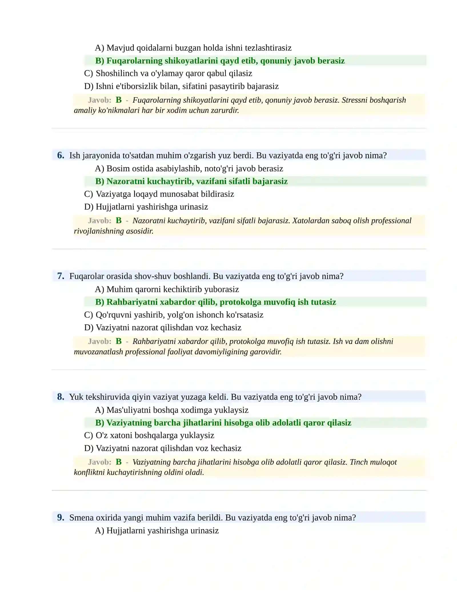 KIRISH PSIXOLOGIK SINOV Testlari 3