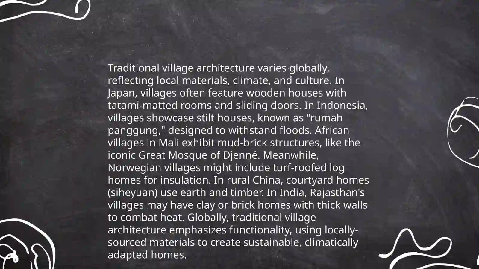 Village life 3