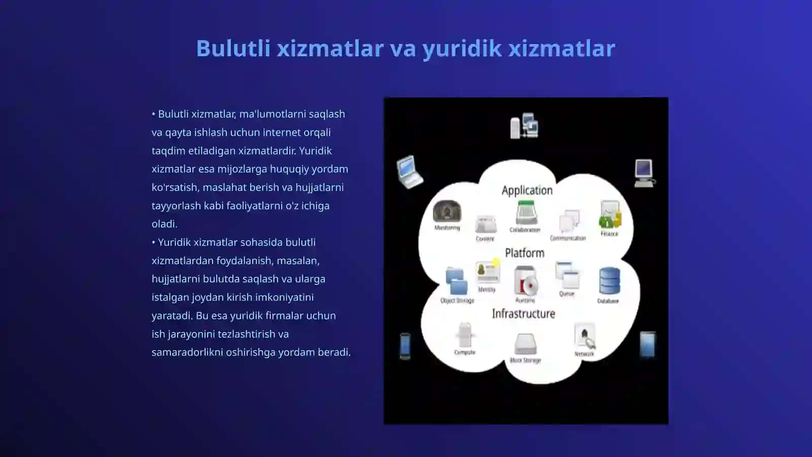 Yuridik xizmatda bulutli xizmatlardan foydalanishning huquqiy jihatlari 3