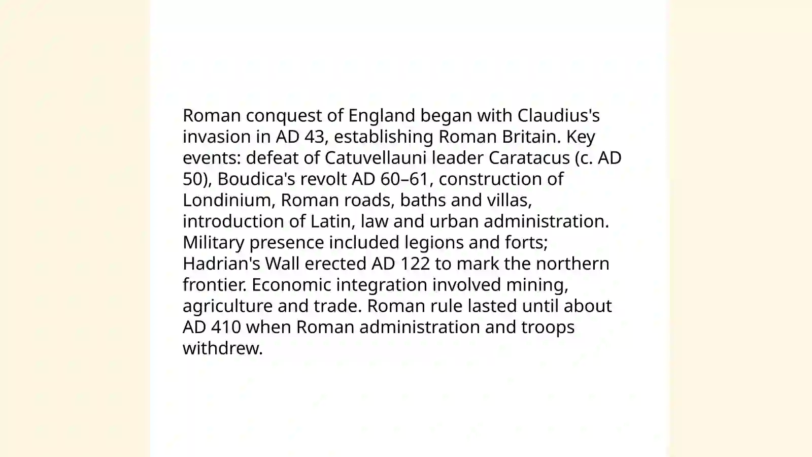 England History 3