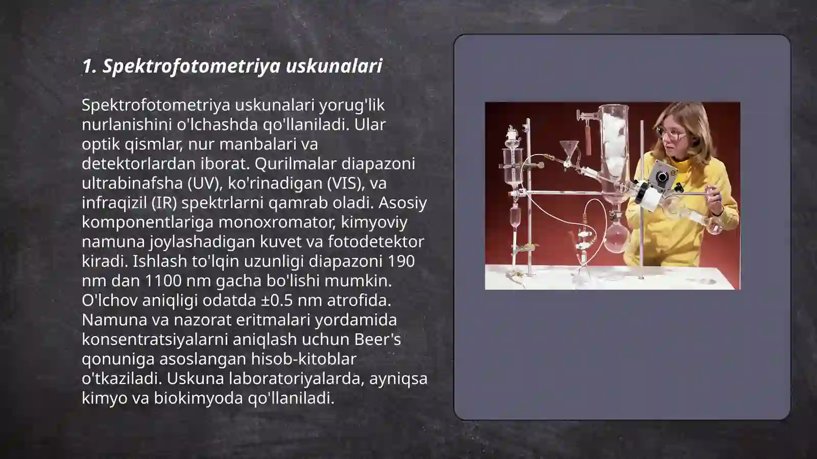 Spektrofotometriya uskunalari 3