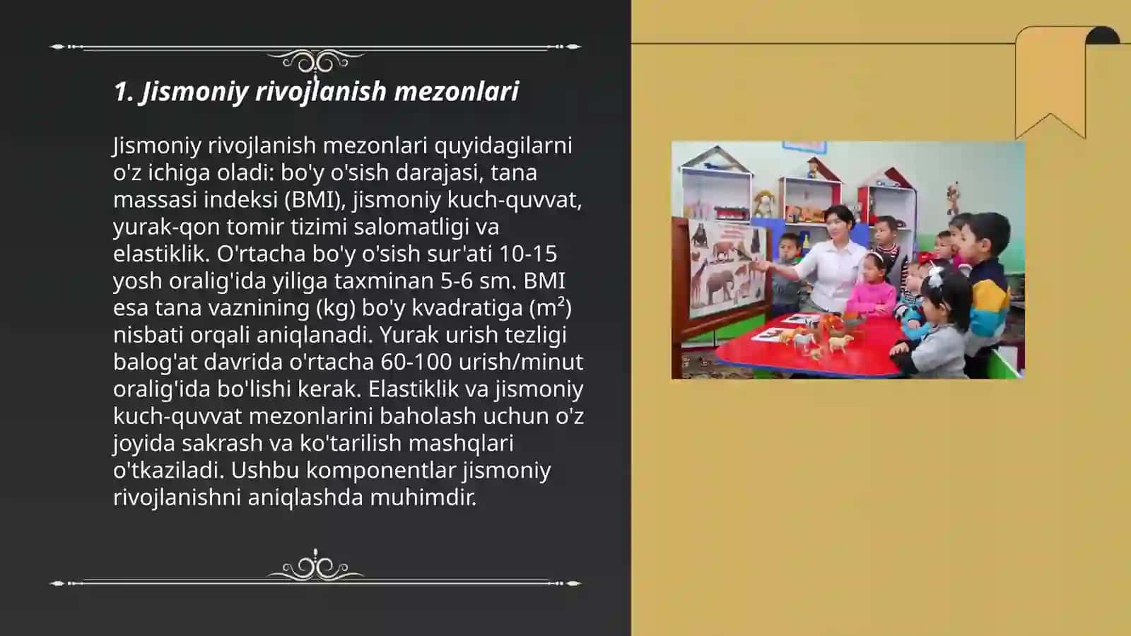 Maktabgacha ta'limda bolalar rivojlanishi 3