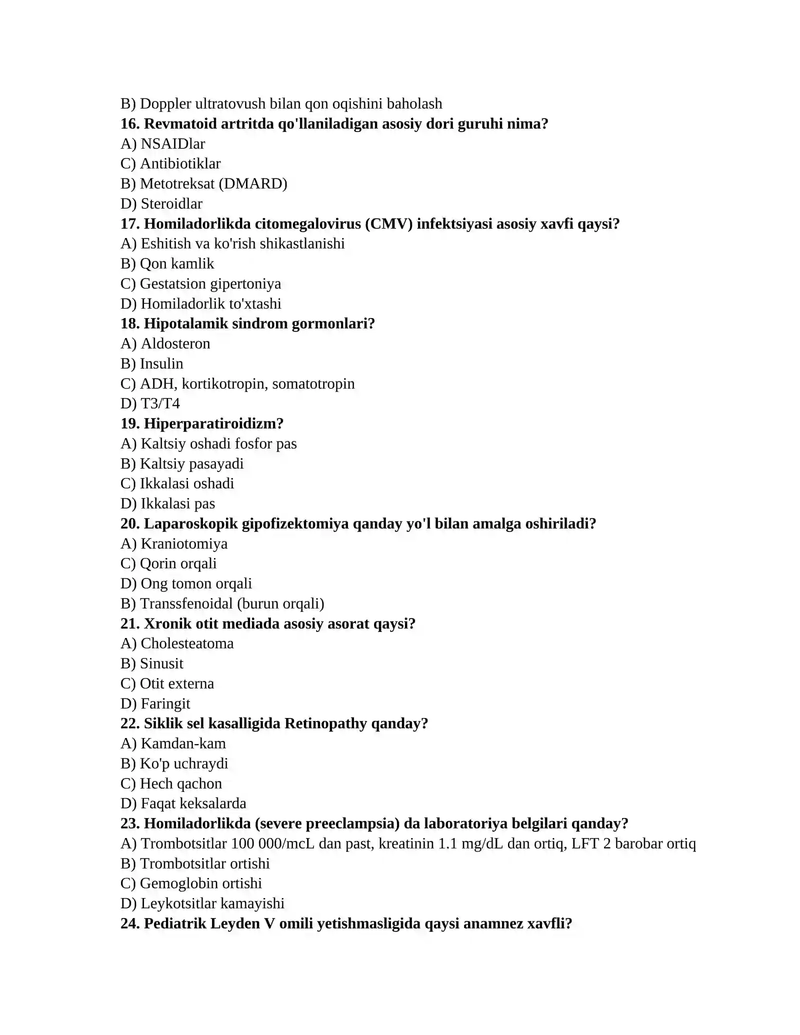 Tibbiyot testlari yuklab olish 3