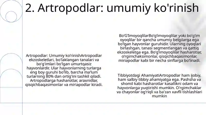 BoʻGʻImoyoqlilar. BogʻImoyoqlilarning Tibbiyotdagi Ahamiyati 3