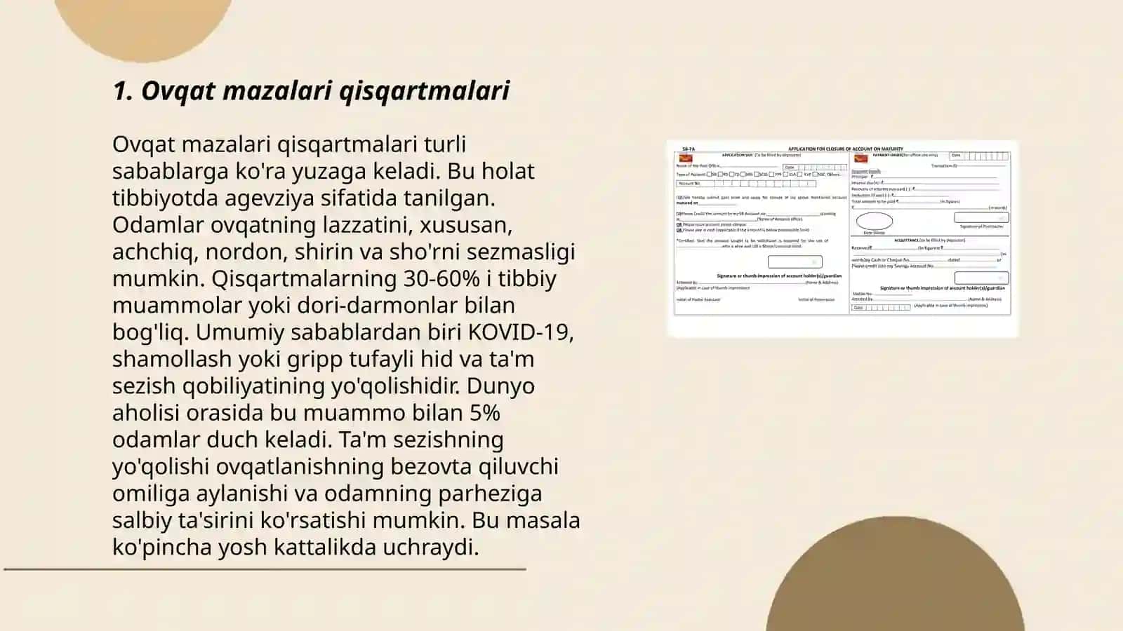 Ovqat mazalari qisqartmalari 3