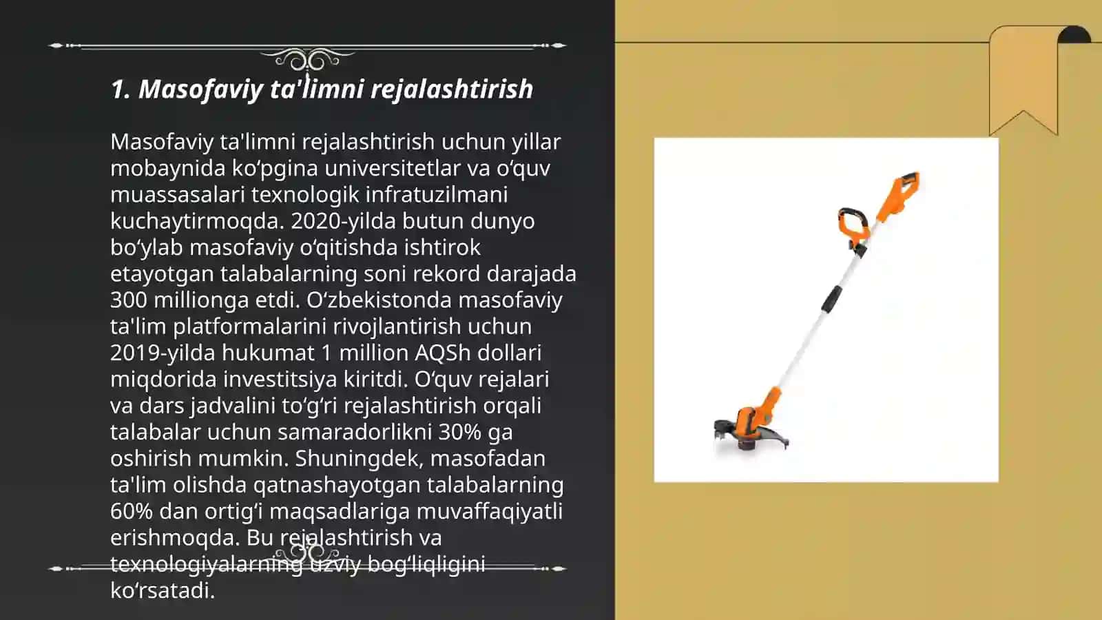 Masofaviy ta'limni taklif etish va boshqarish 3