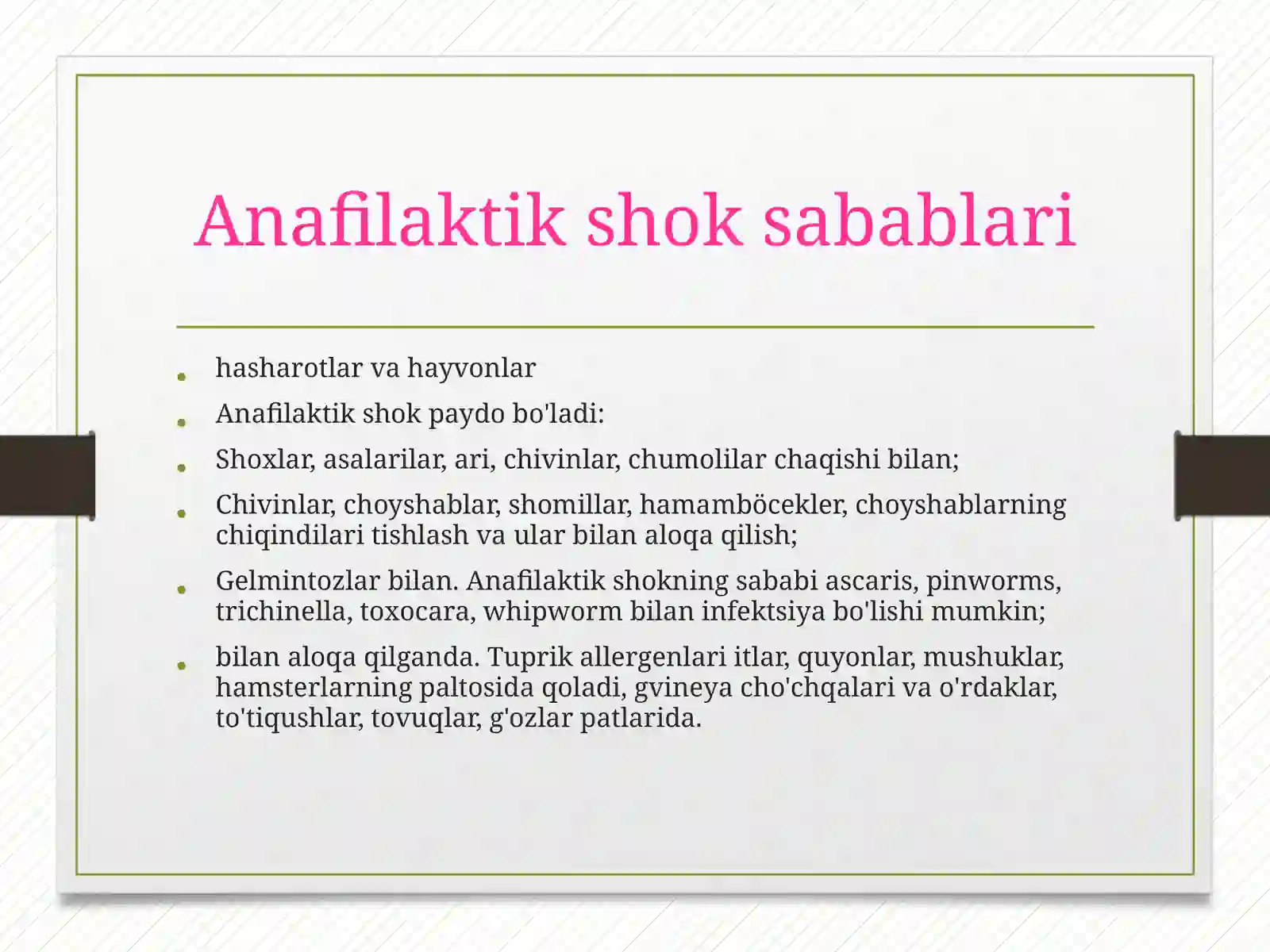 Kattalarda anafilaktik shok 3