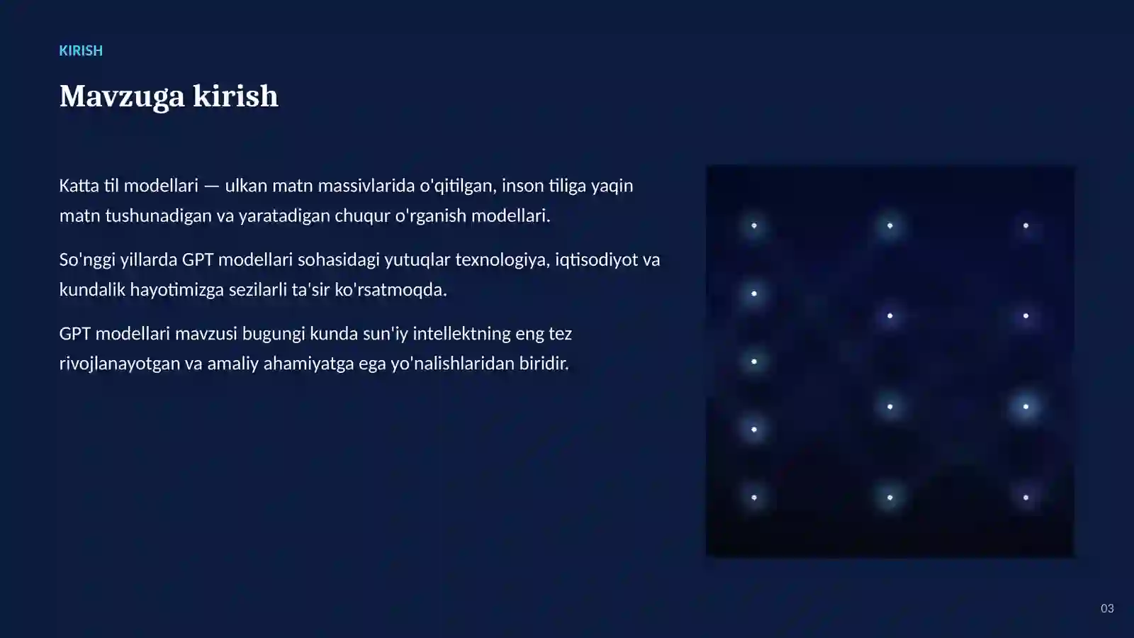 Katta Til Modellari (LLM) 3