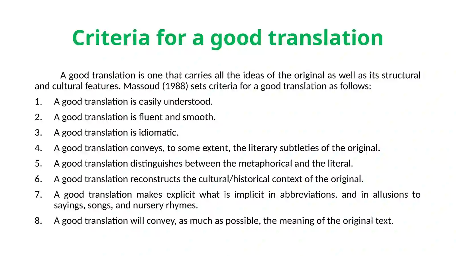 Stylistic problems of translation 3