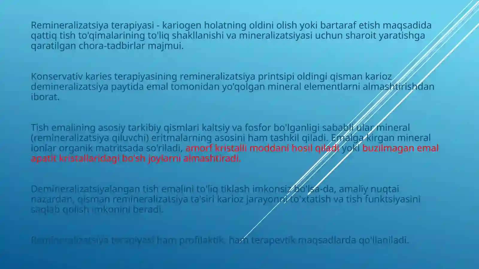 Nokaries kasalliklarni zamonaviy davolash usullari 3