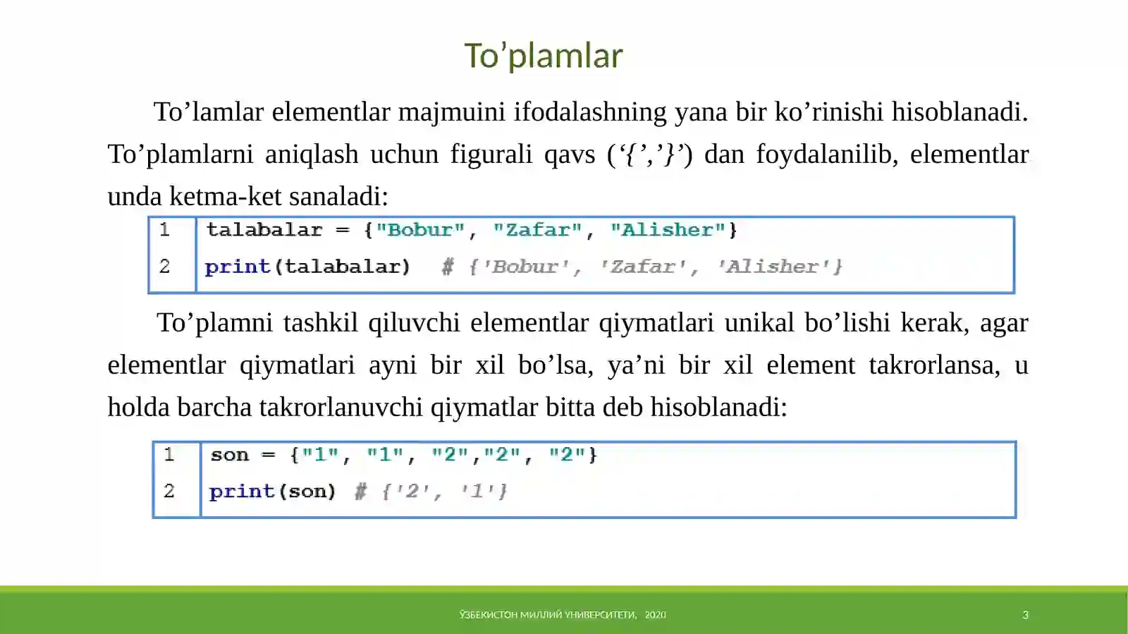 Pythondasturlashtili 3