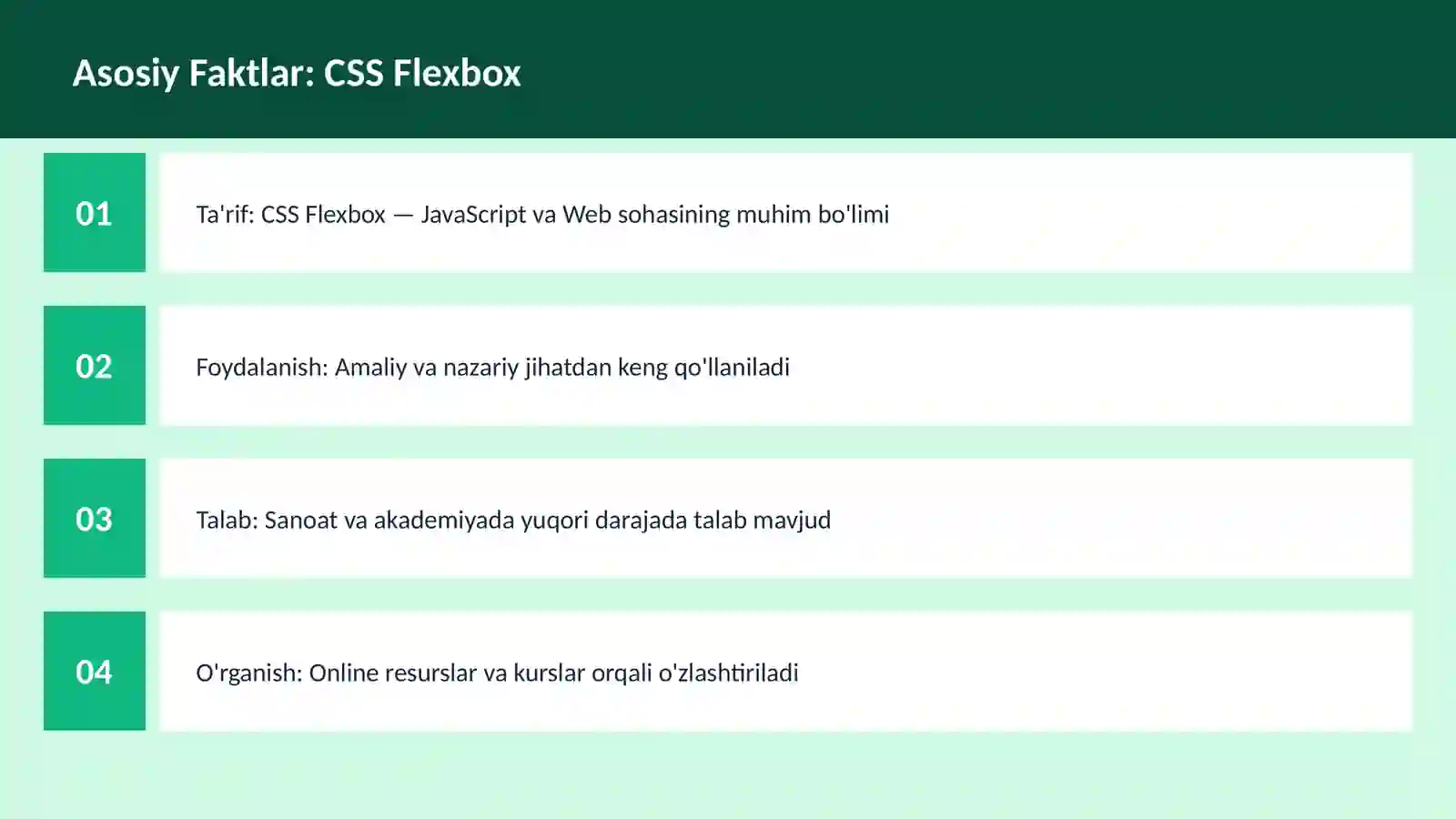 CSS Flexbox 3