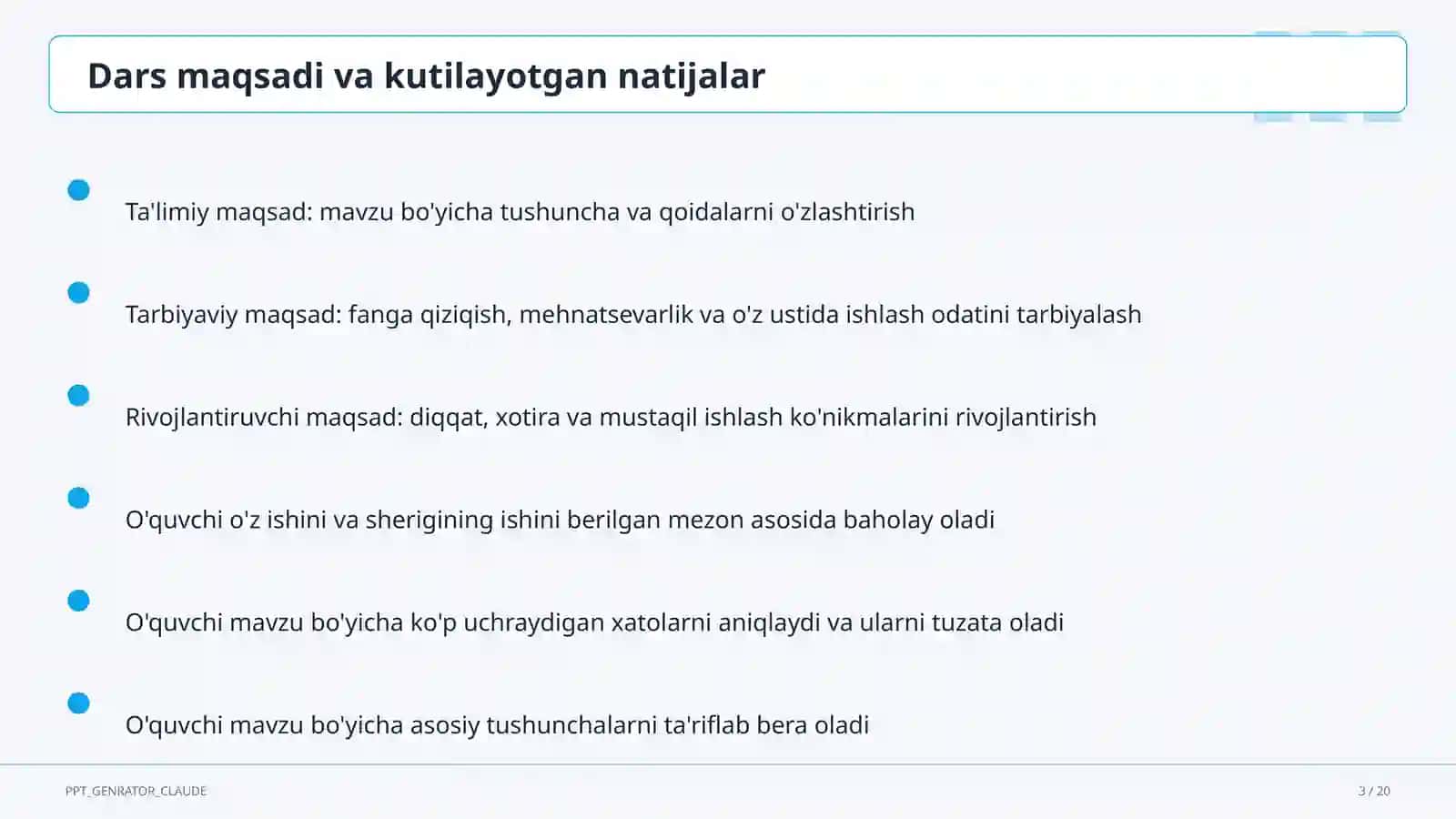Foizlar va foizga doir masalalar (5-sinf) 3