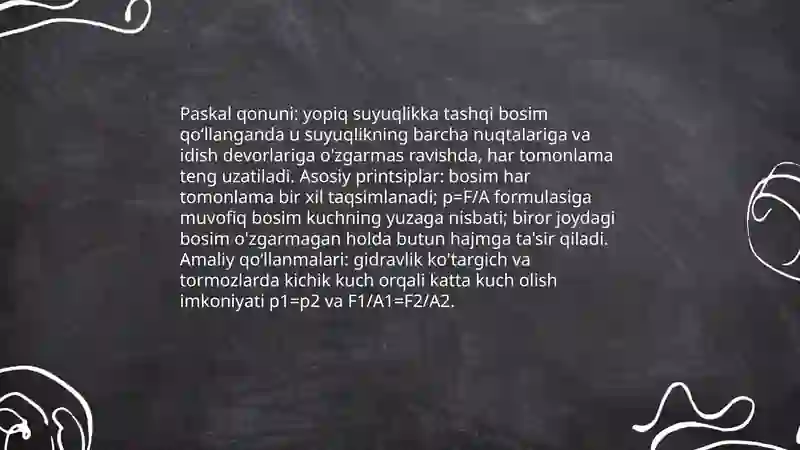 Paskal qonuni 3