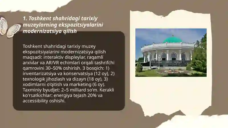 Toshkentdagi Muzeylar Faoliyati 3