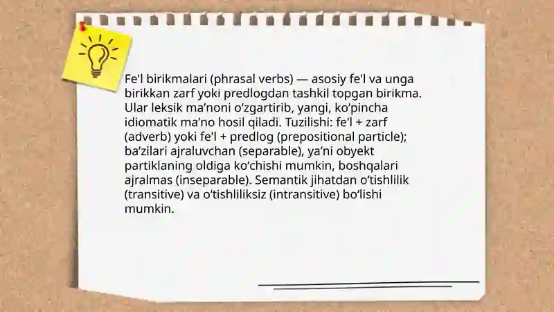 Phrasal verbs 3