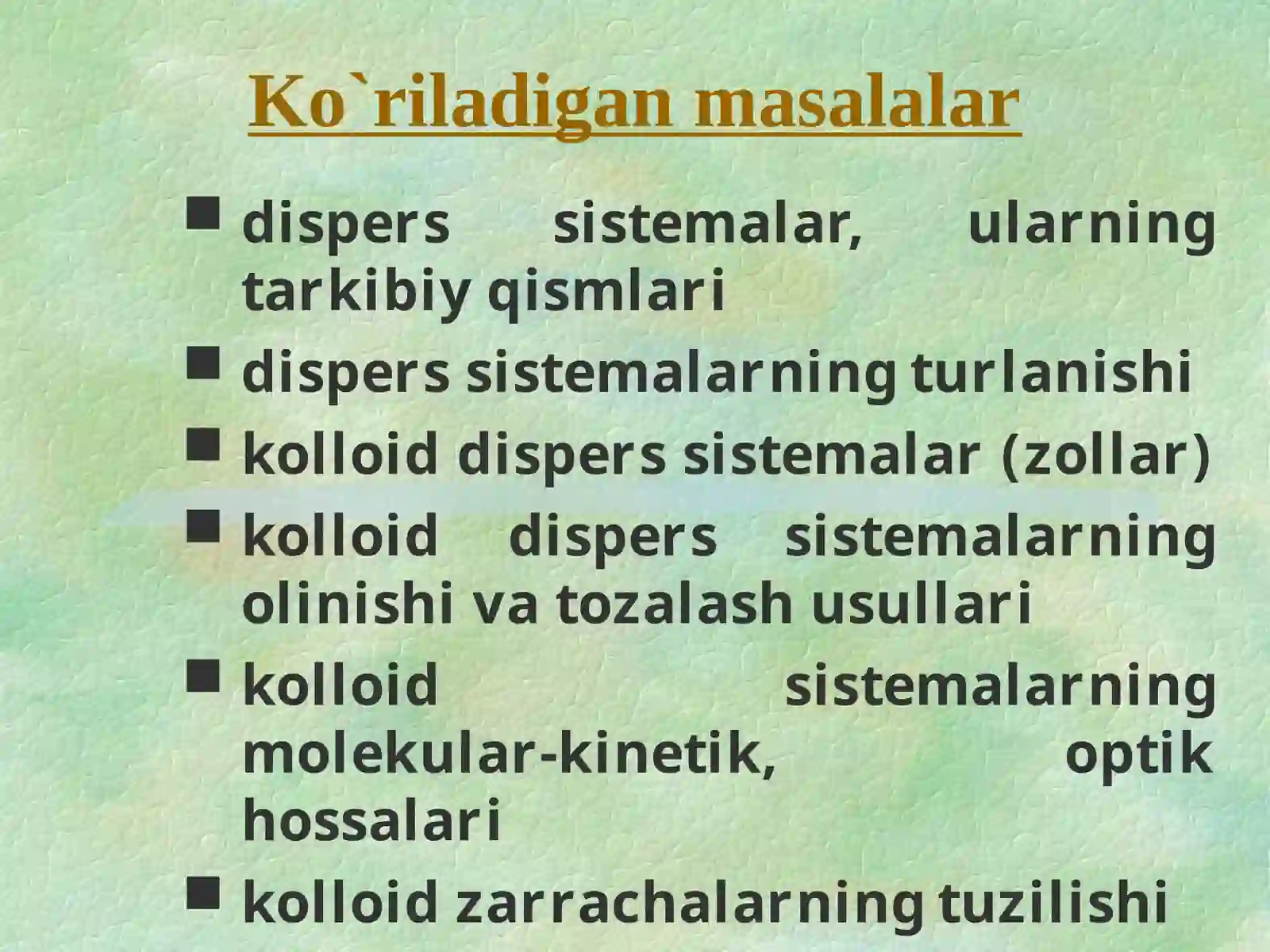 Dispers sistemalar 3