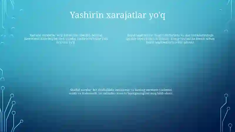 Bepul Taqdimotlar 3