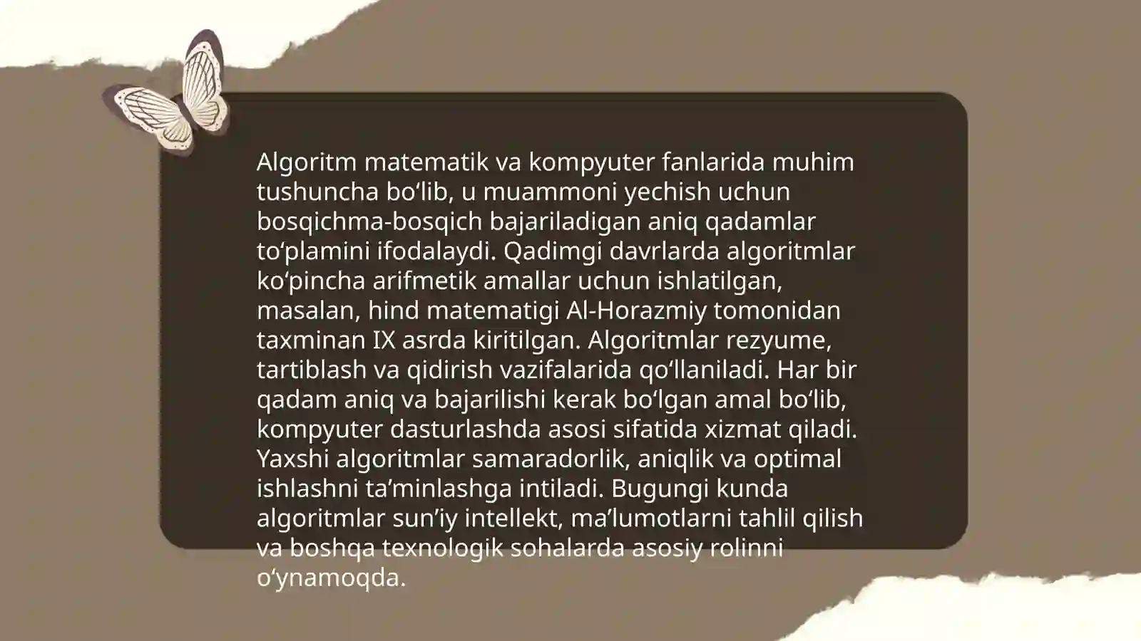 Algoritm va Blok sxemalar 3