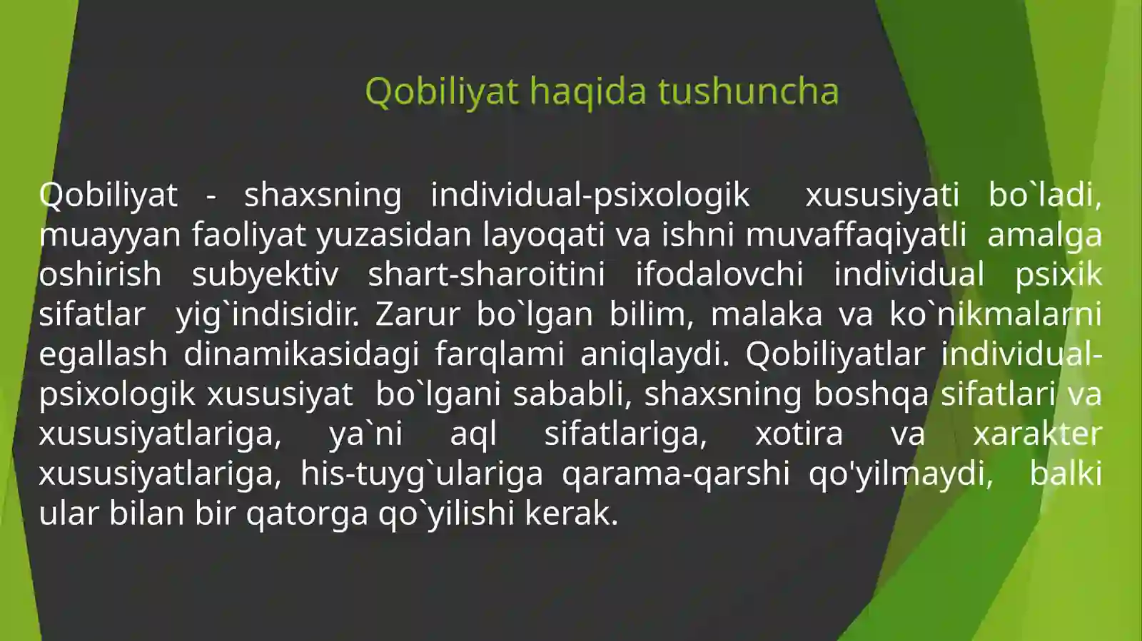 Qobiliyat 3