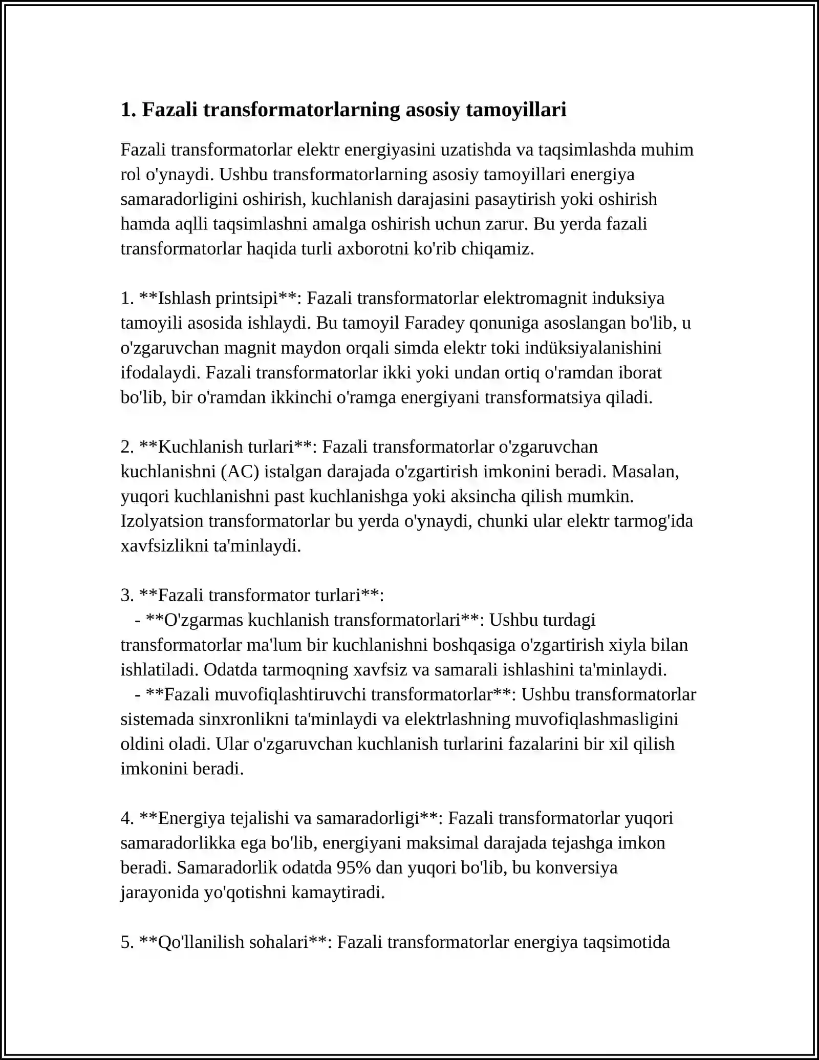 BIR FAZALI TRANSFORMATORLAR 3