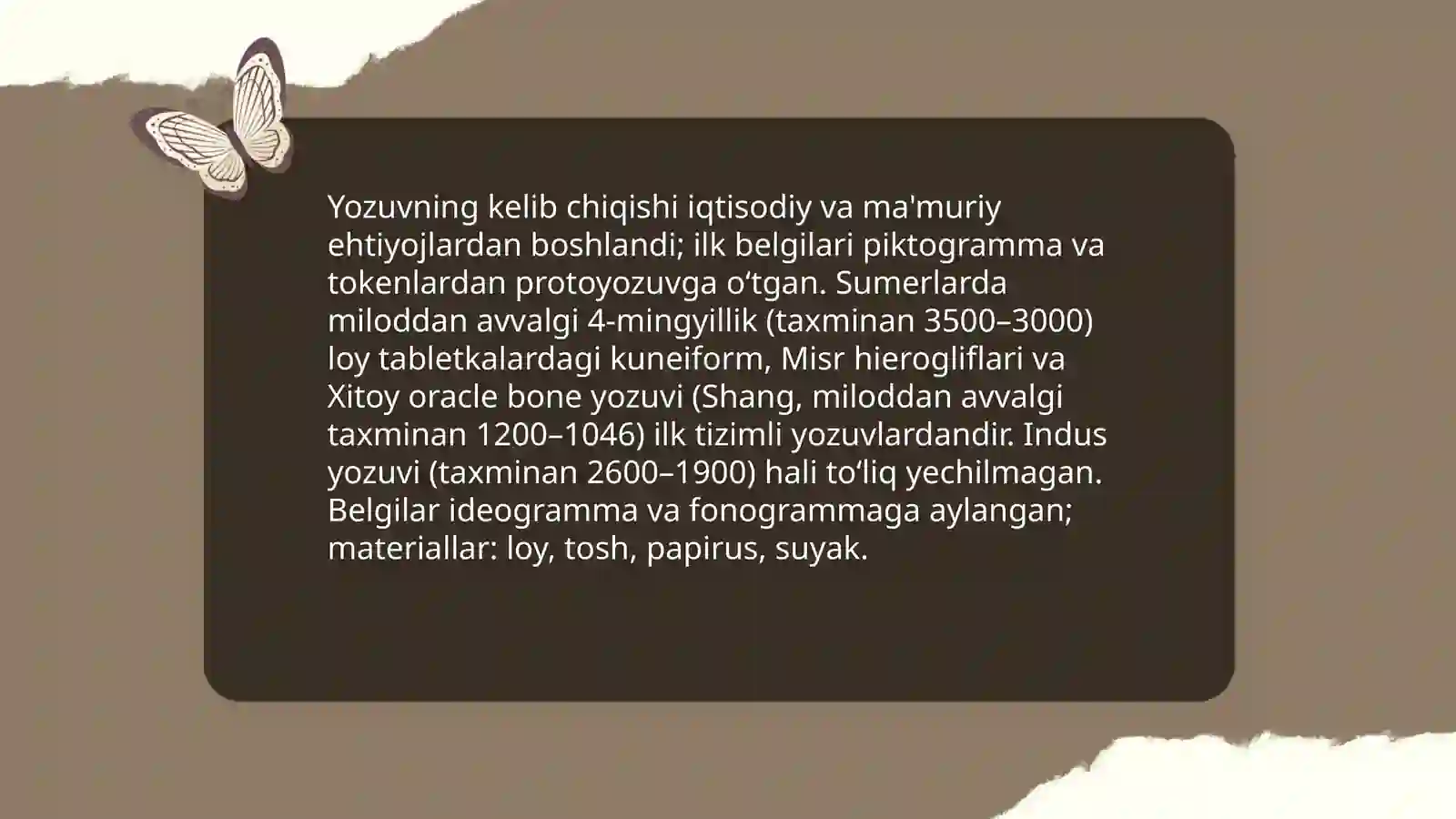 Yozuv tarixi 3