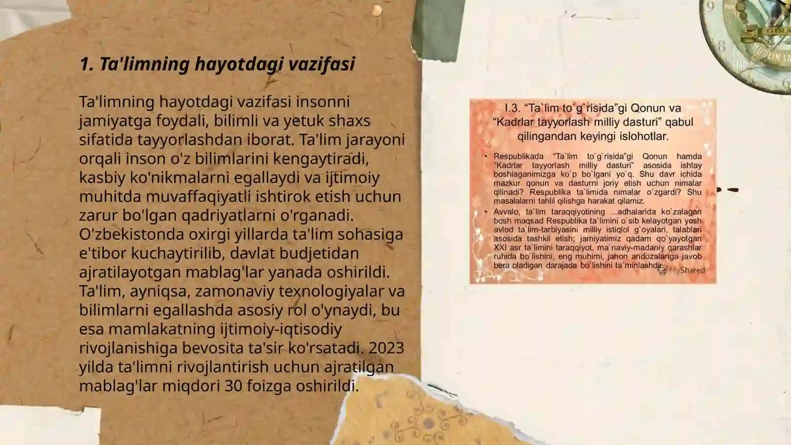 Hayot davomida ta'lim muvaffaqiyat vositasi sifatida 3