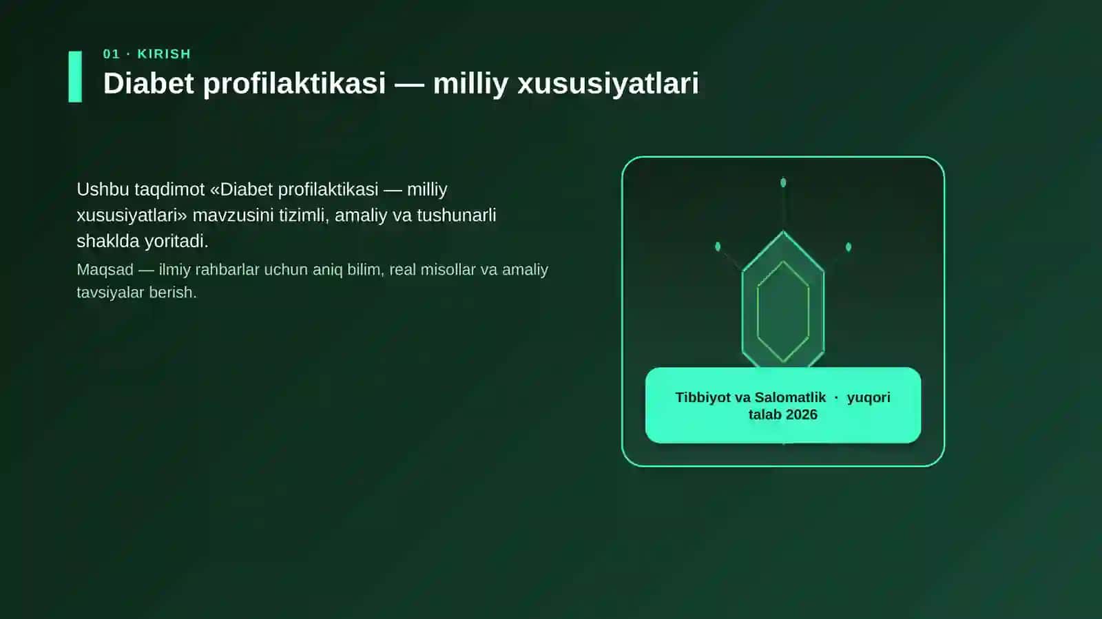 Diabet profilaktikasi — milliy xususiyatlari 3