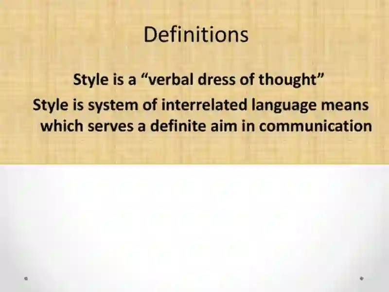 Introduction to Stylistics 3
