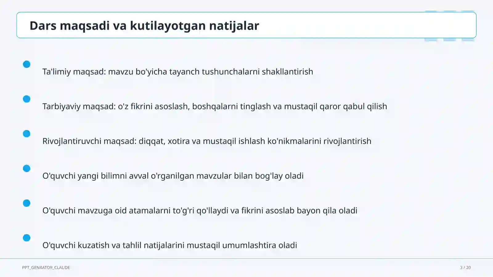 Robototexnika va Arduino konstruktorlari (9-sinf) 3